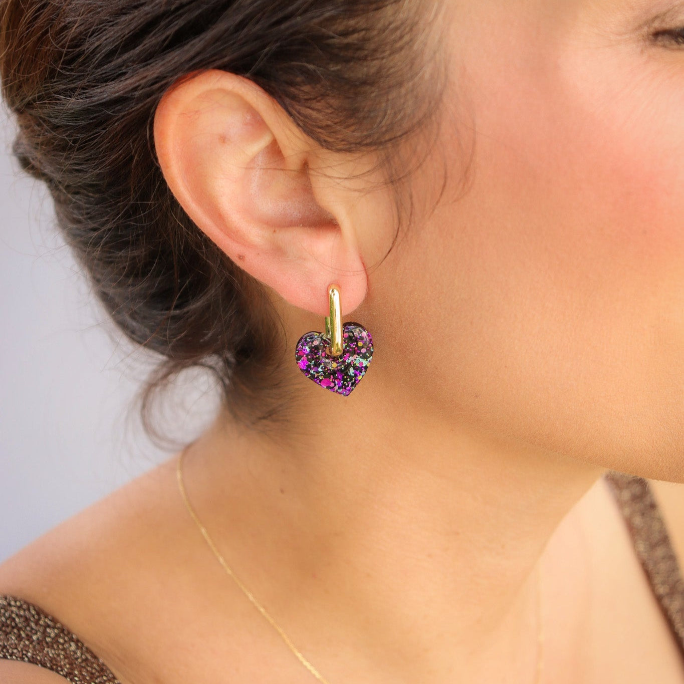 Coeurs Victoire pour Boucles d'oreilles