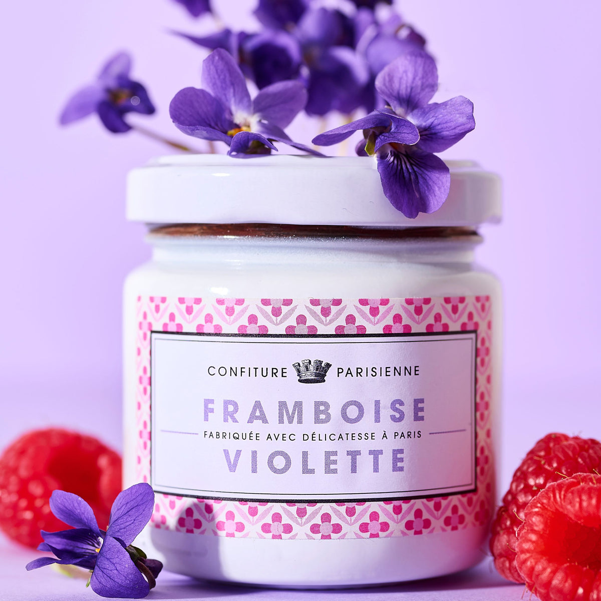 Confiture Framboise Violette