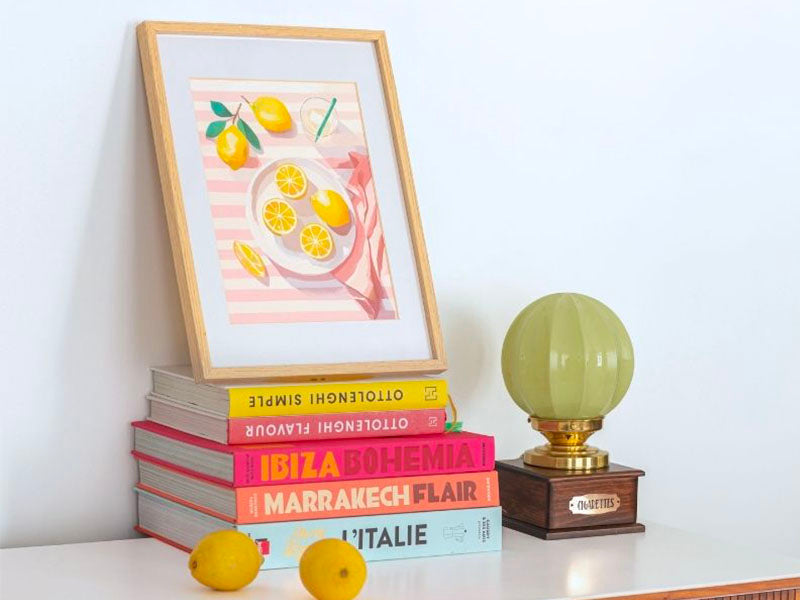 Cuadro de pintura por números - Limones Menton