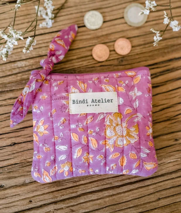 Porte-Monnaie Folk Story Pink