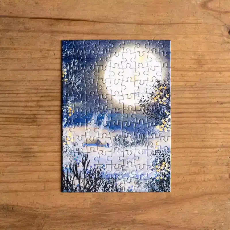 Winter Night - Mini Puzzle 99 pieces