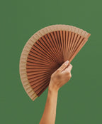 Éventail Wood Beige