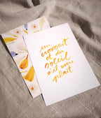 Carte Un croissant et du Soleil