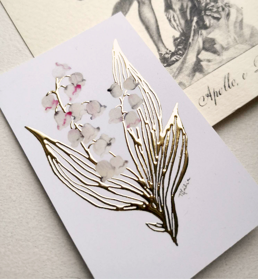 Mini carte Muguet