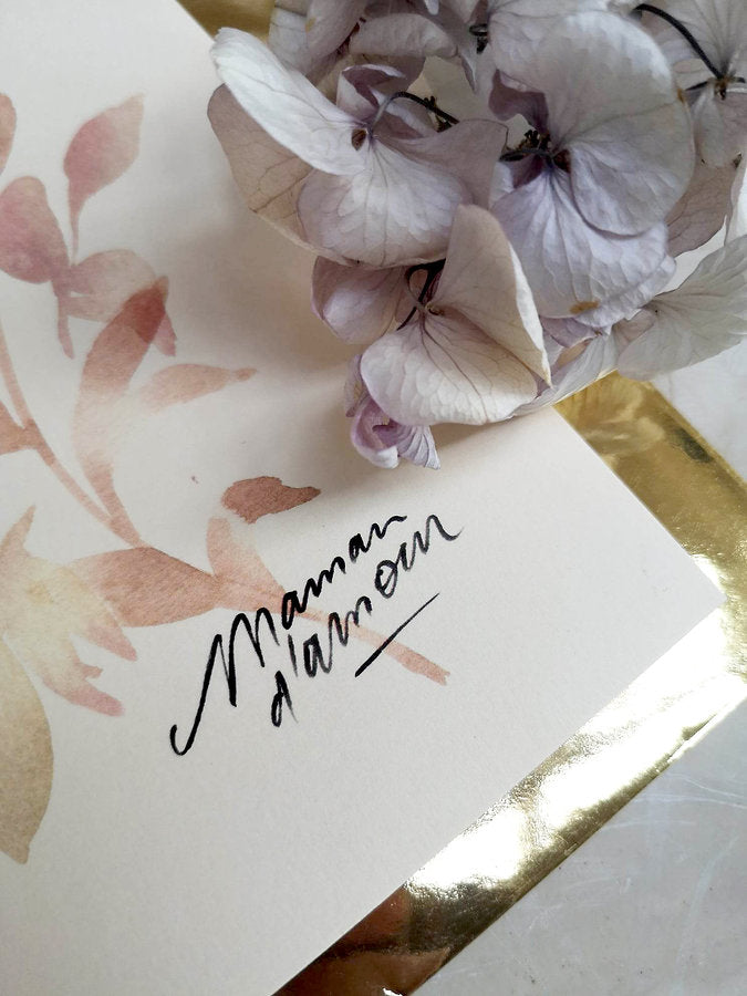Carte Maman d'amour
