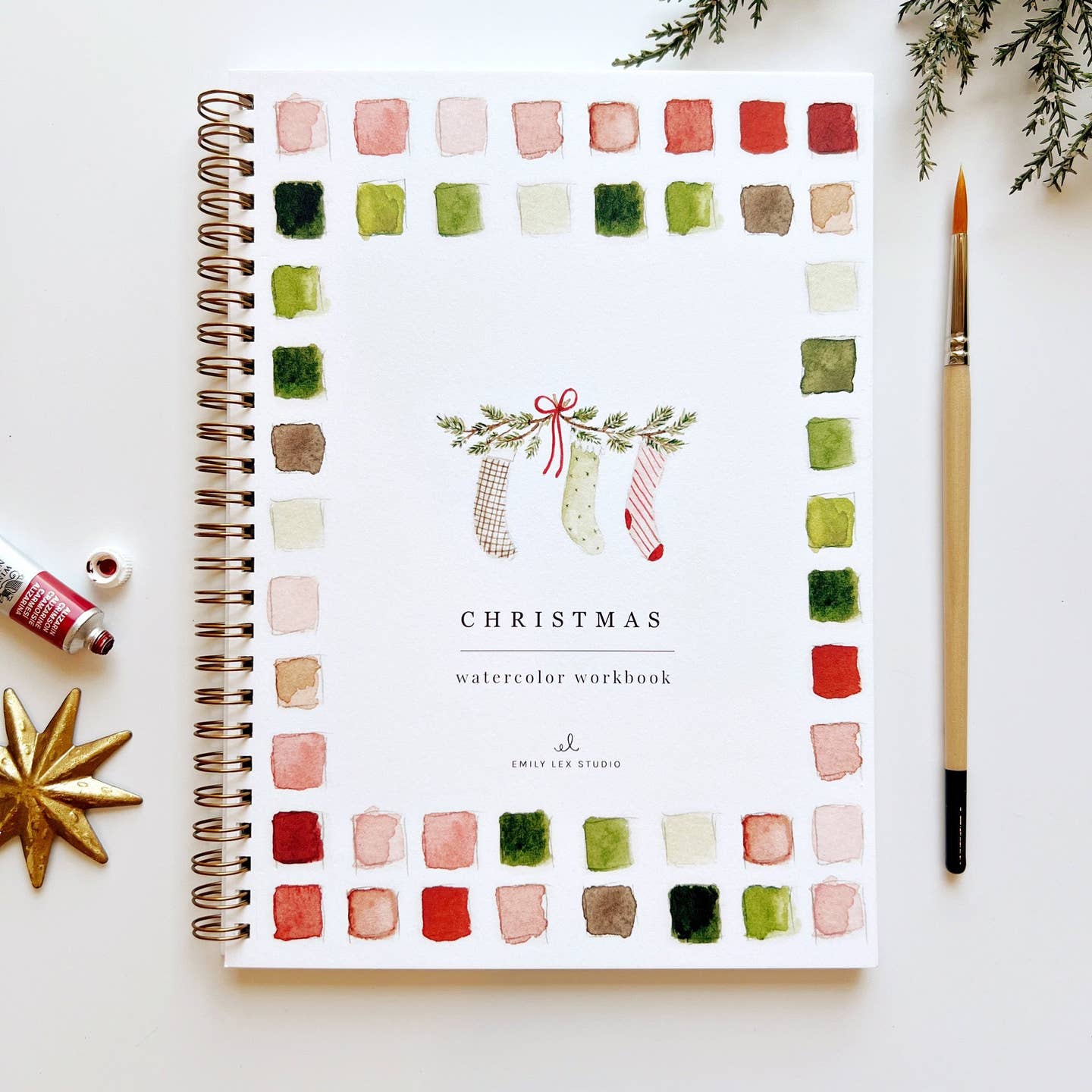 Carnet d'Aquarelle Christmas