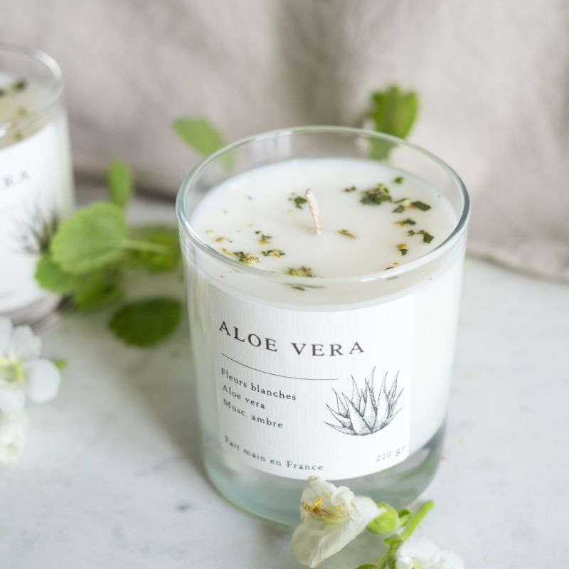 Bougie Aloe Vera