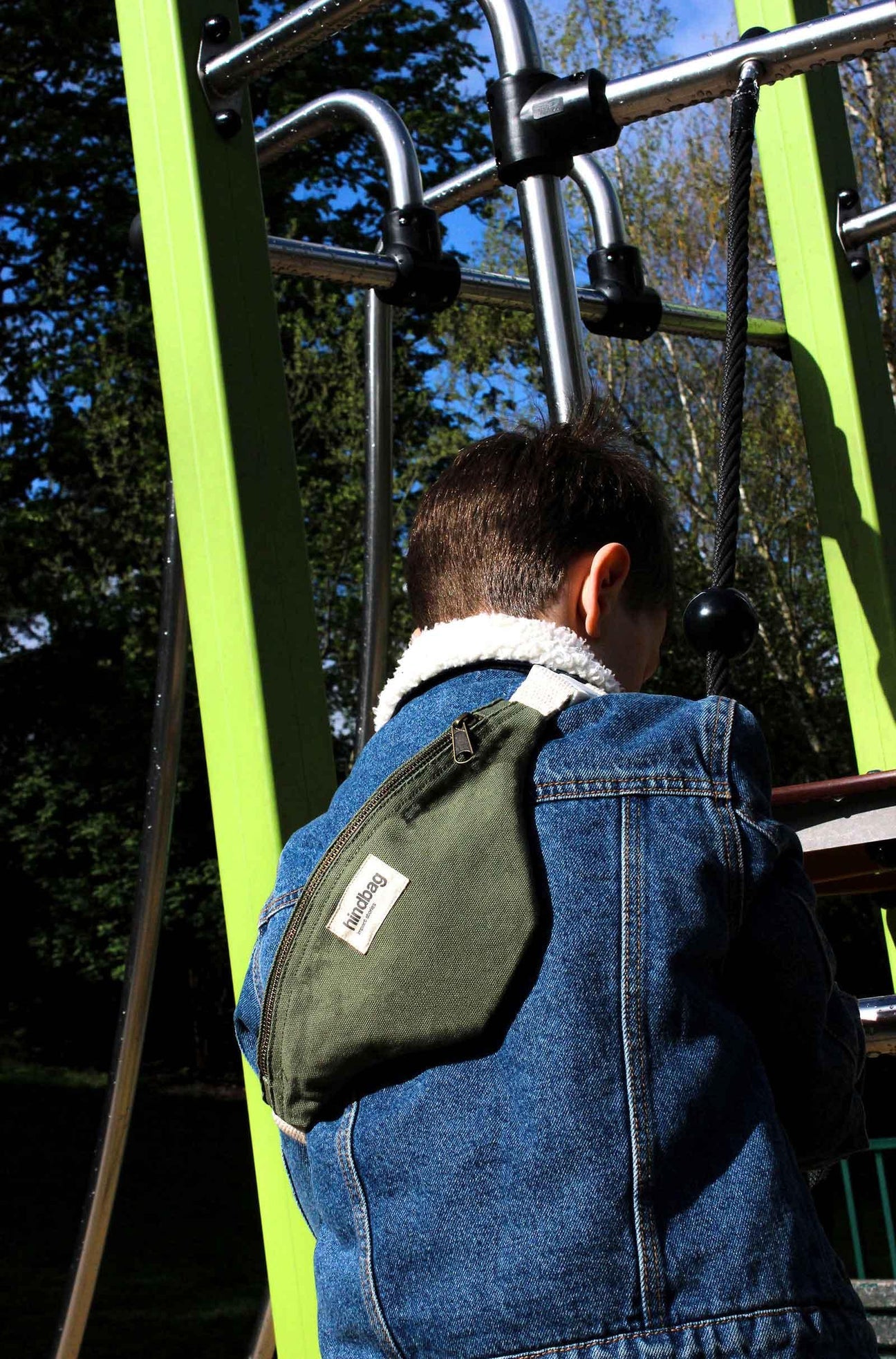 Sac Banane Enfant Augustin - Olive - Pièce - Hindbag