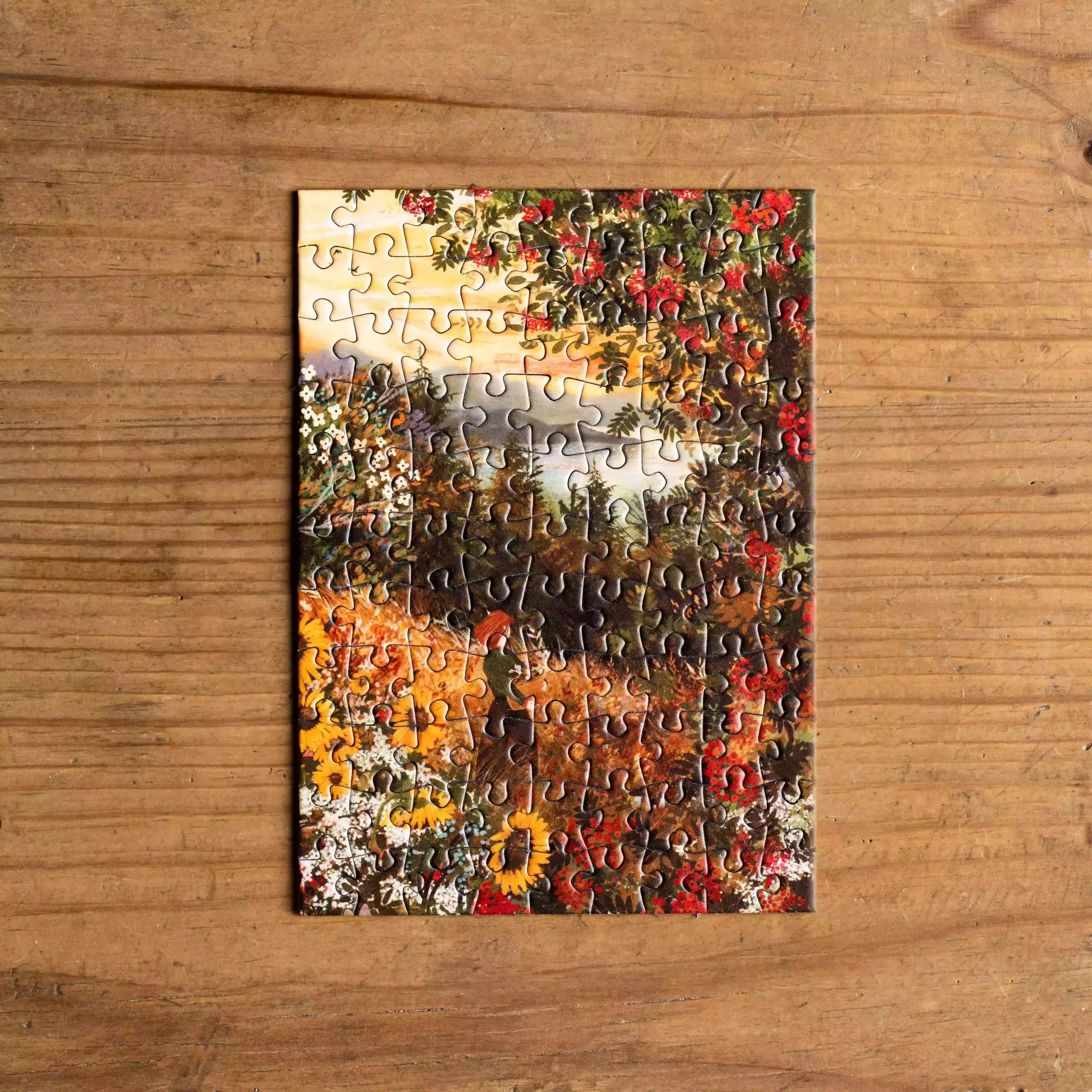 Automn Foraging - Mini Puzzle 99 pièces