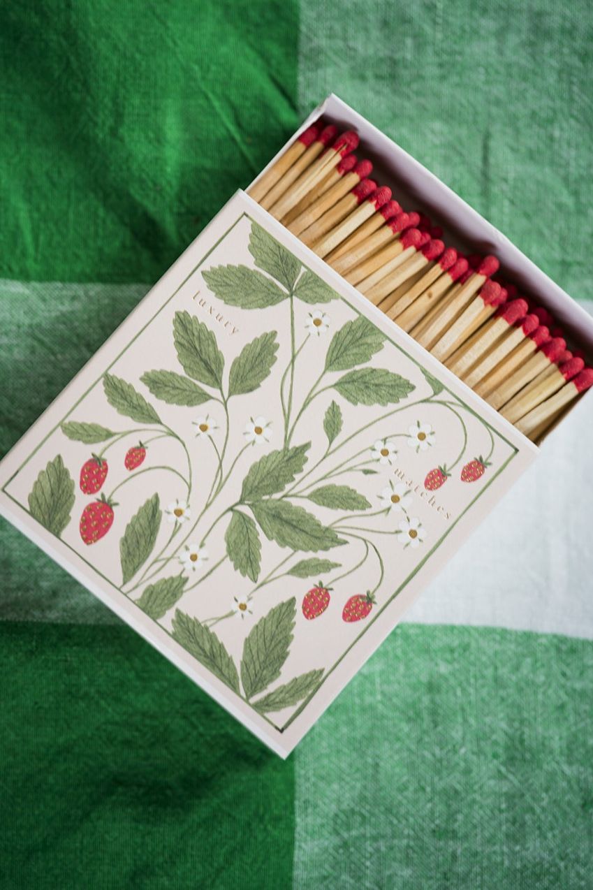 Boîte D'allumettes - Strawberries - Pièce - Archivist