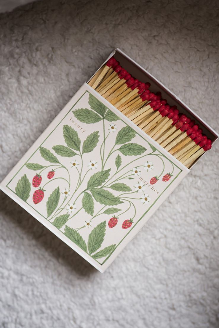Boîte D'allumettes - Strawberries - Pièce - Archivist