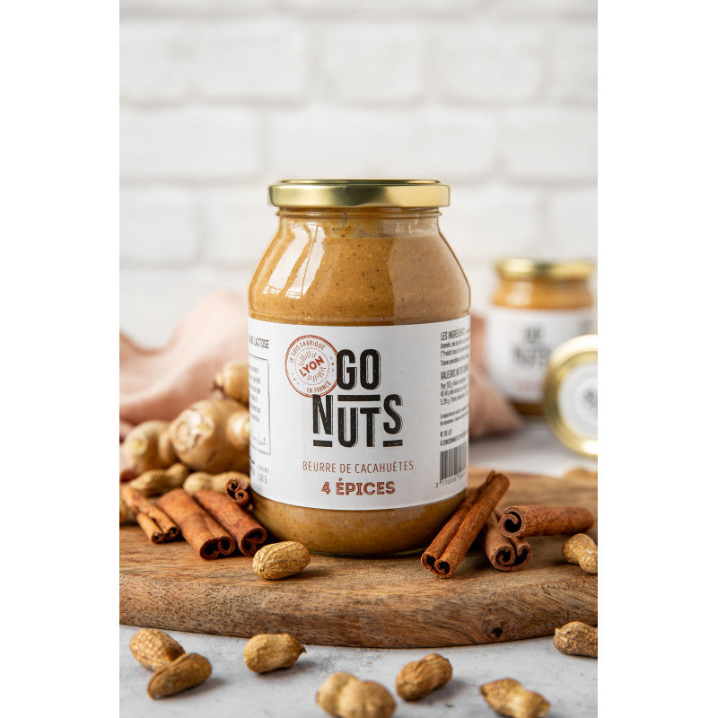 Beurre de cacahuètes 4 épices
