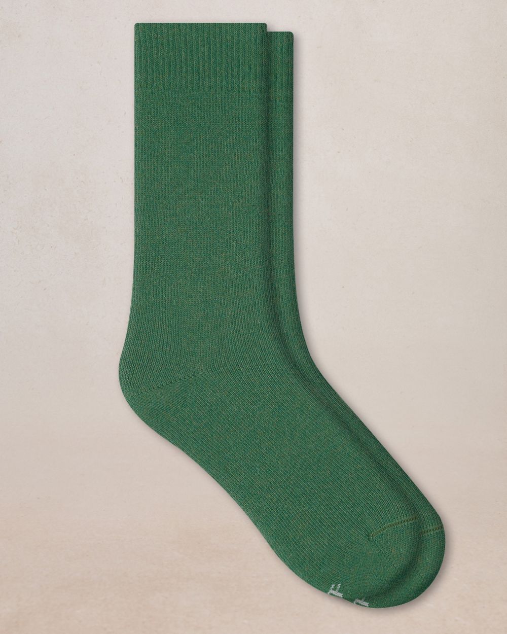 Chaussettes laine cachemire Lierre portées