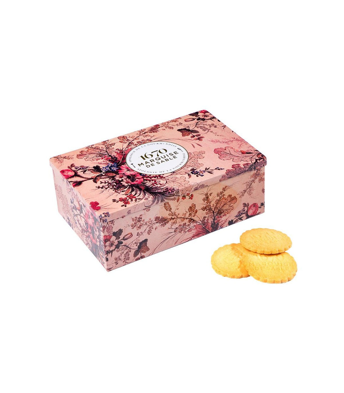 Boîte Métal De Sablés Sous-Bois