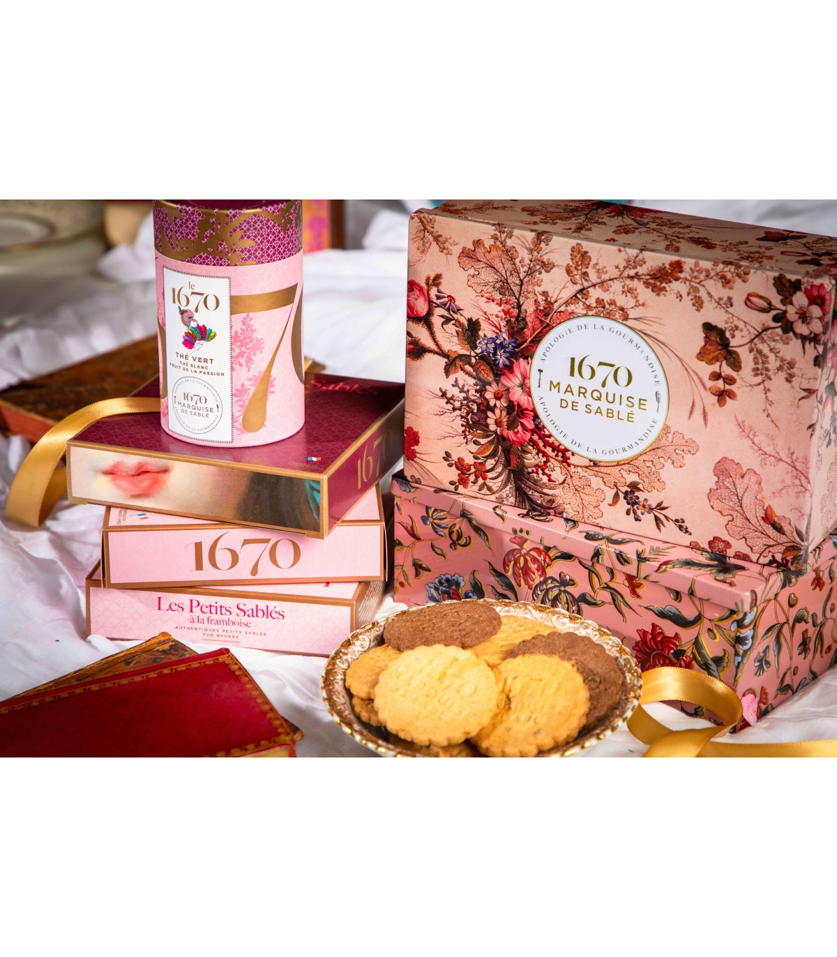 Boîte Métal De Sablés Sous-Bois