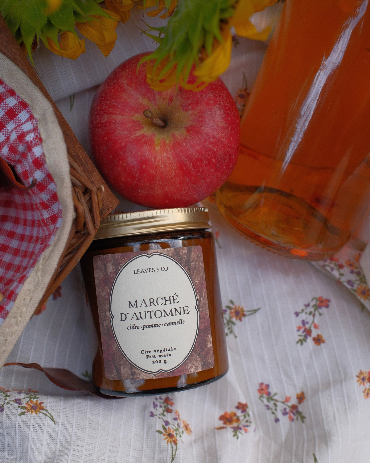 Bougie Marché d’Automne