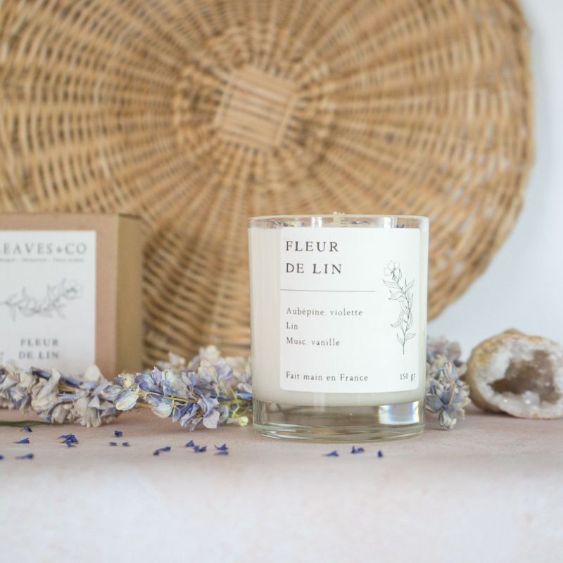 Bougie Fleur de Lin