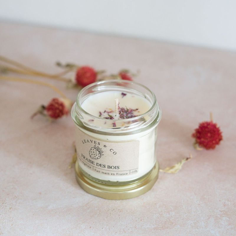Bougie Fraise des bois
