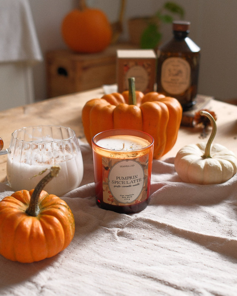 Bougie Pumpkin Spice – Édition Limitée