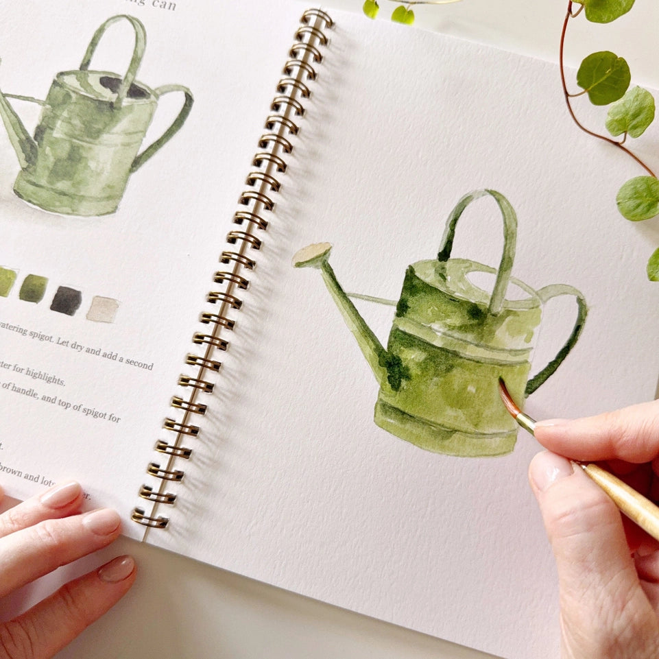 Carnet d'Aquarelle Garden
