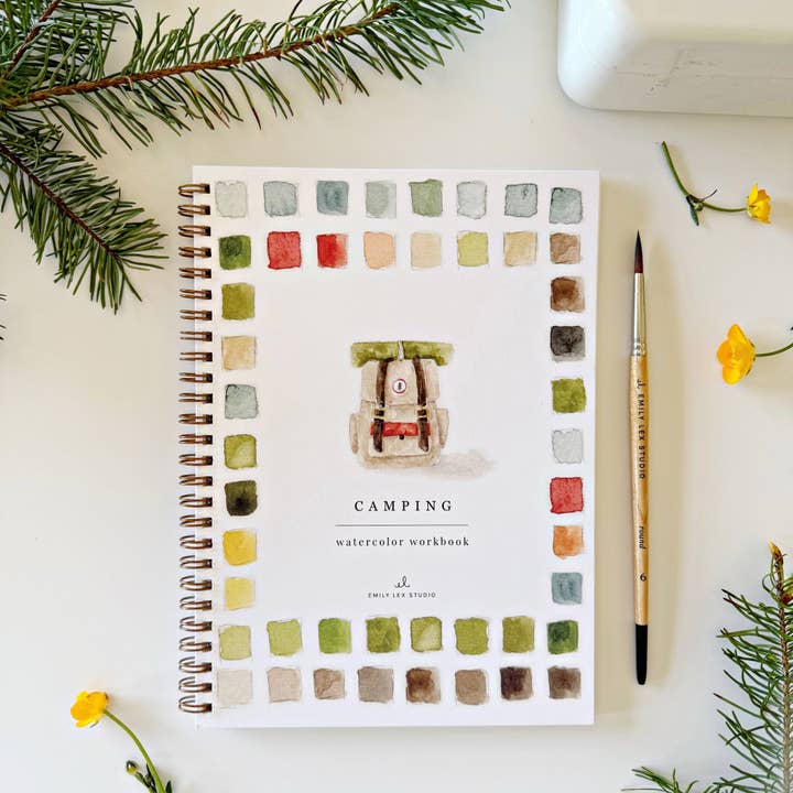 Carnet d'Aquarelle Camping