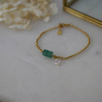 Bracelet Shubkhari - Trèfle Aventurine - Ginandger