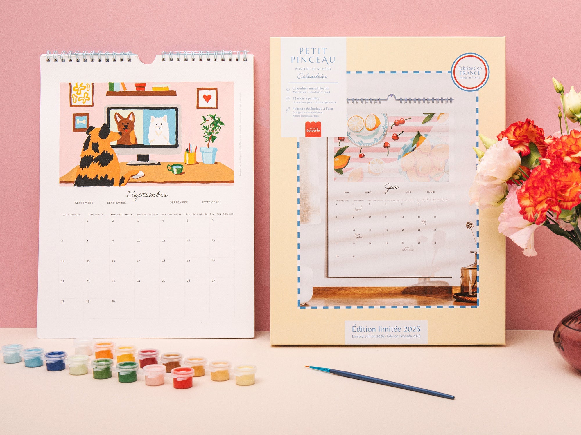 2026 calendar to paint