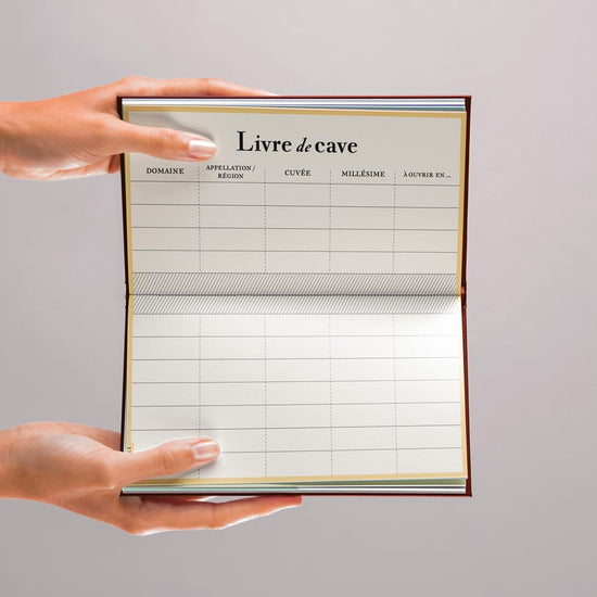 Carnet de dégustation de vins