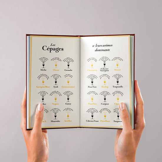Carnet de dégustation de vins