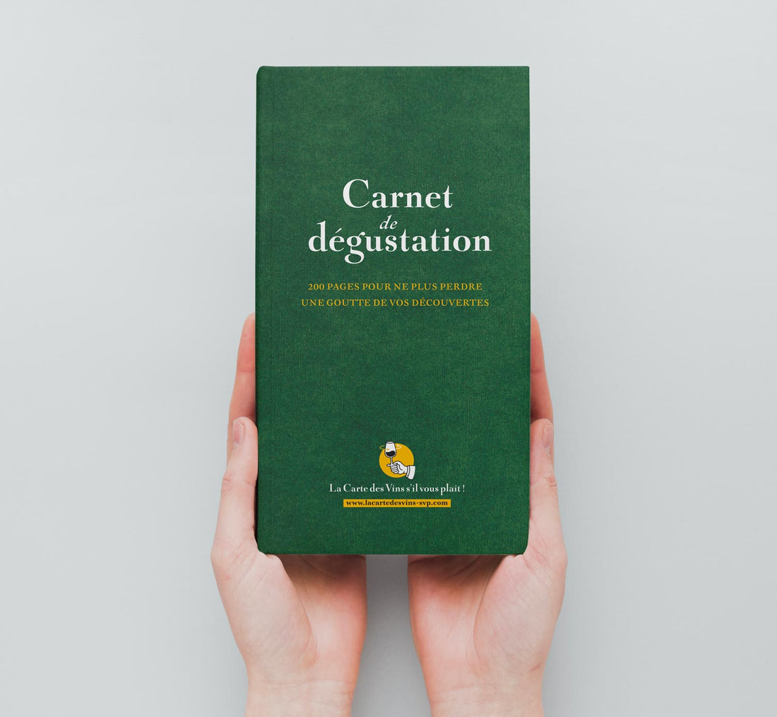 Carnet de dégustation de vins