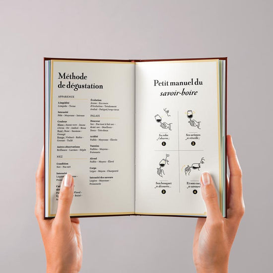 Carnet de dégustation de vins