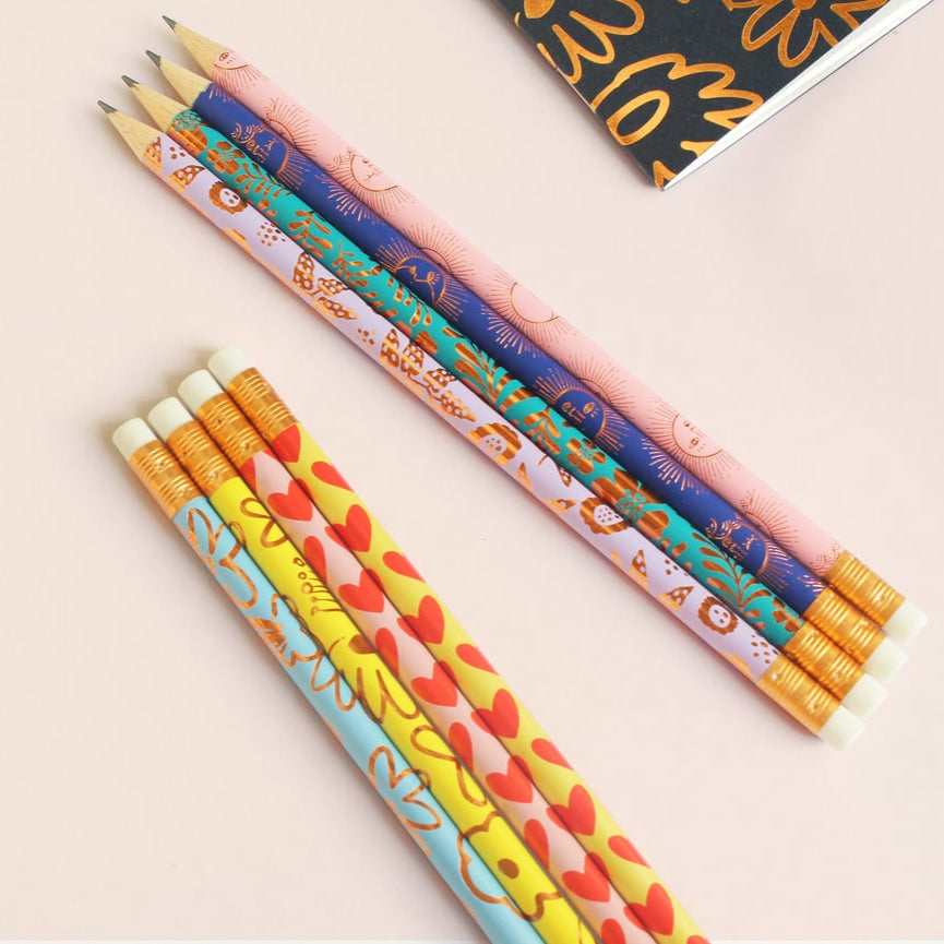 Crayon fantaisie Feuillage