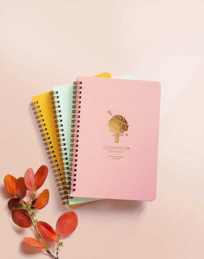 Carnet Spirale Artichaut