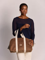 Sac week-end Charlie - Velours macchiato Hindbag – vue 3