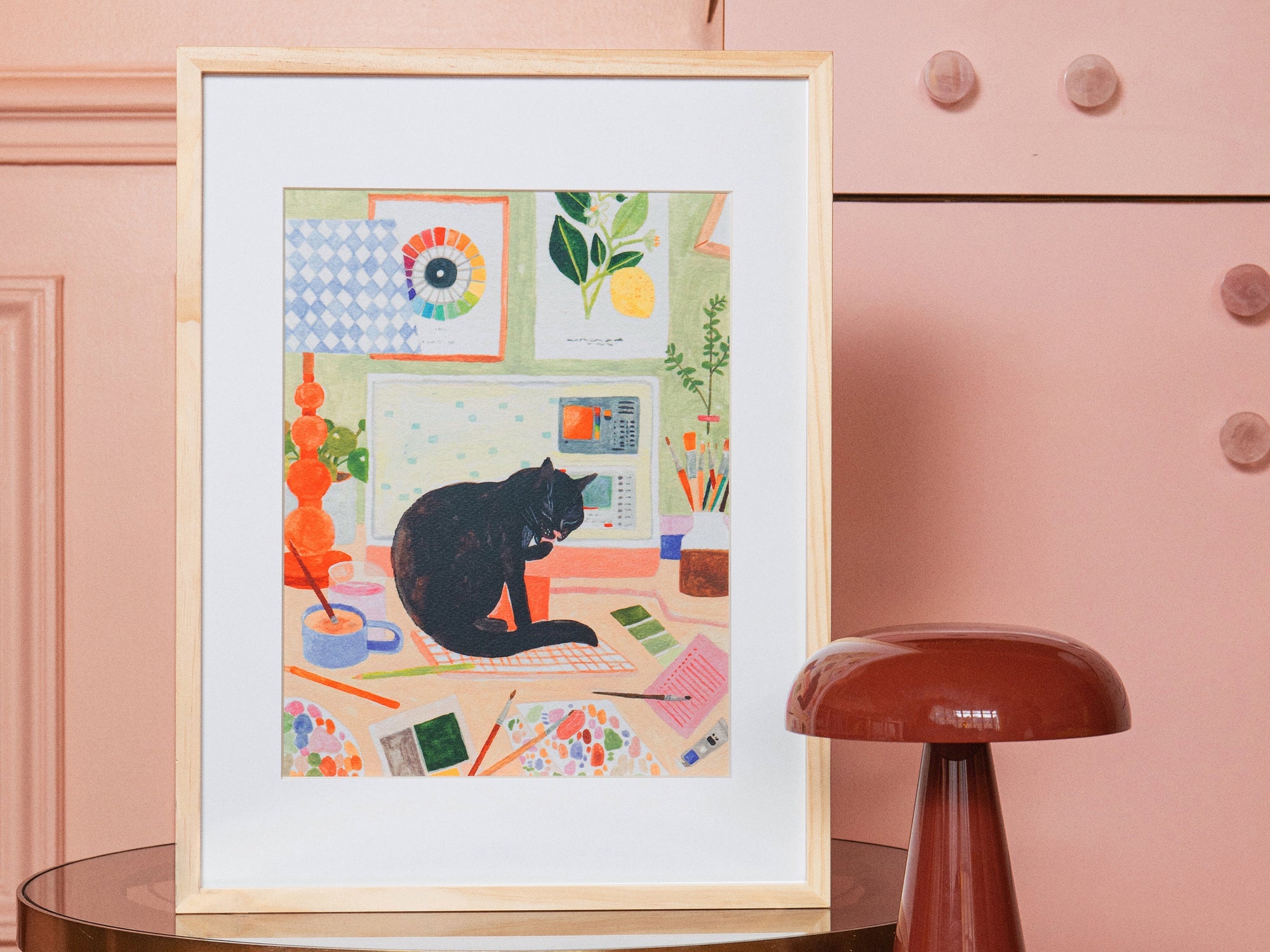 Painting No. The Cat's Break