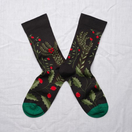Chaussette Cueillette Faux Noir