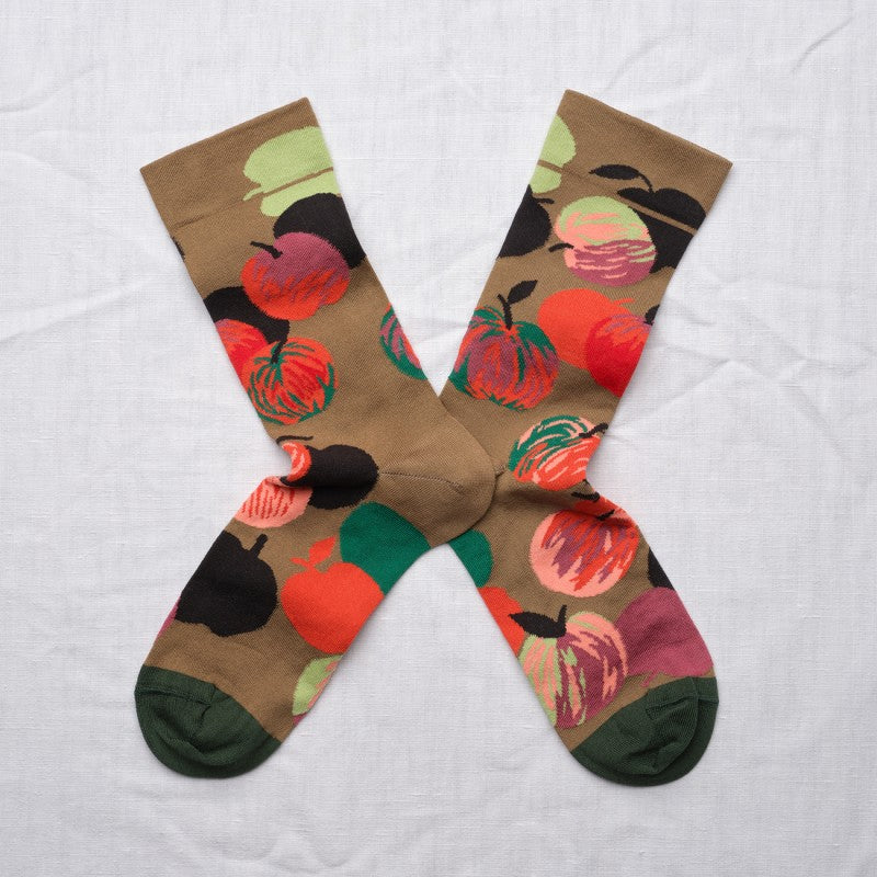 Chaussette Pomme Taupe