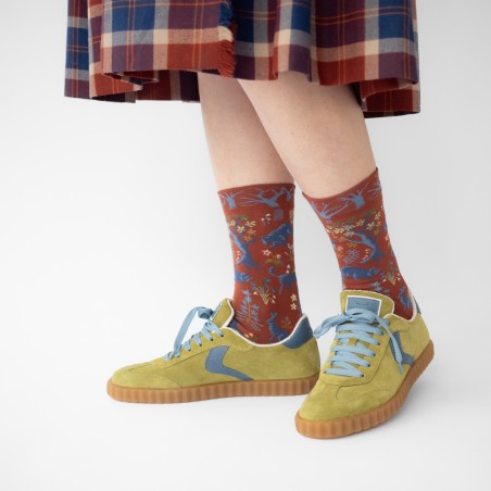 Chaussette Sous-Bois Sépia