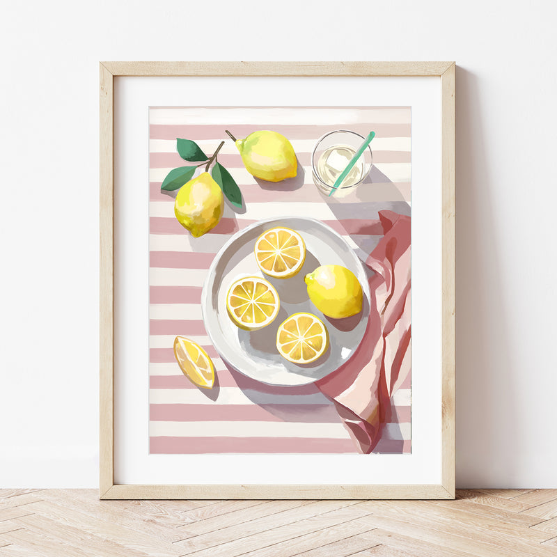 Peinture Au Numéro - Citrons de Menton