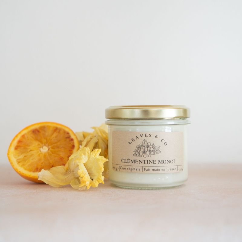 Bougie Clémentine Monoï