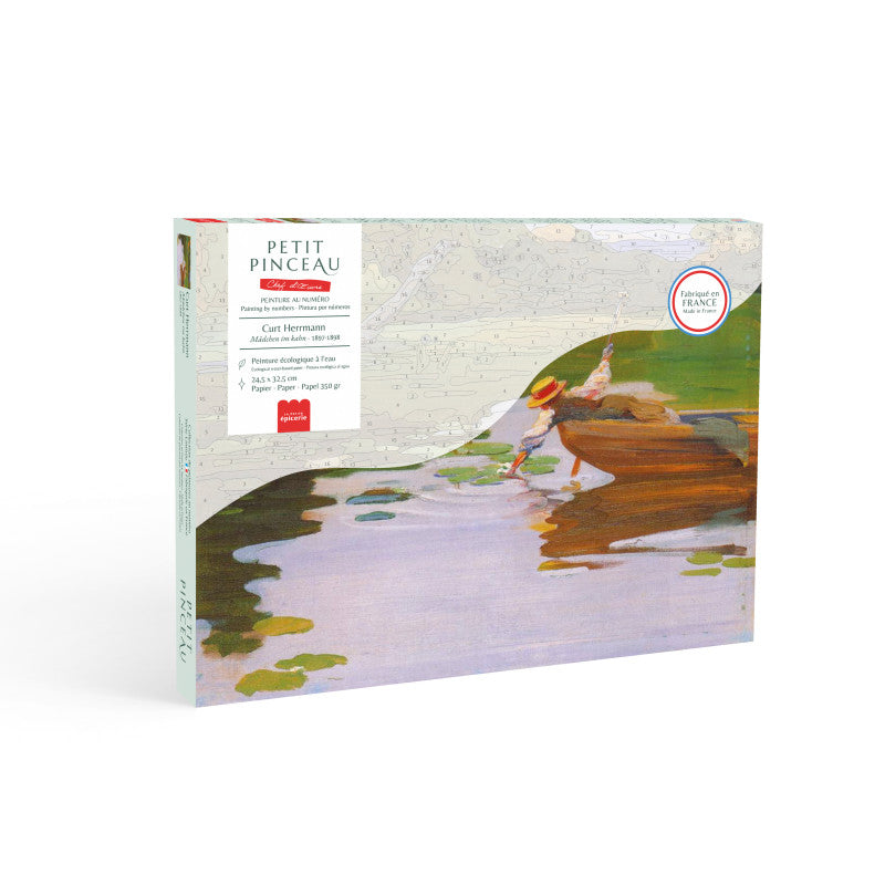 Peinture Au Numéro Mâdchen im kahn