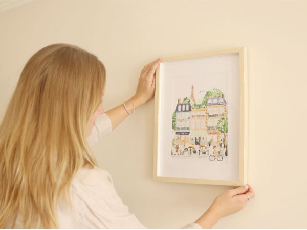 Coffret peinture au numéro Paris par Sabina Fenn