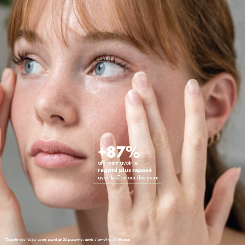 Contour des yeux défatiguant Clémence et Vivien