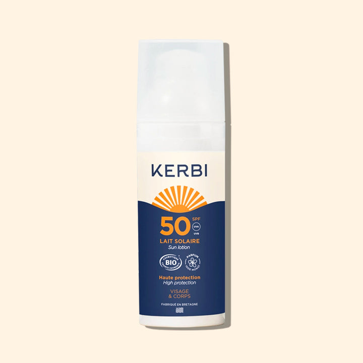 Scented SPF50 sunscreen