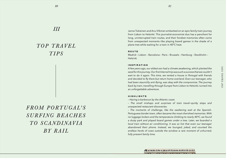 The Train Traveller's Handbook