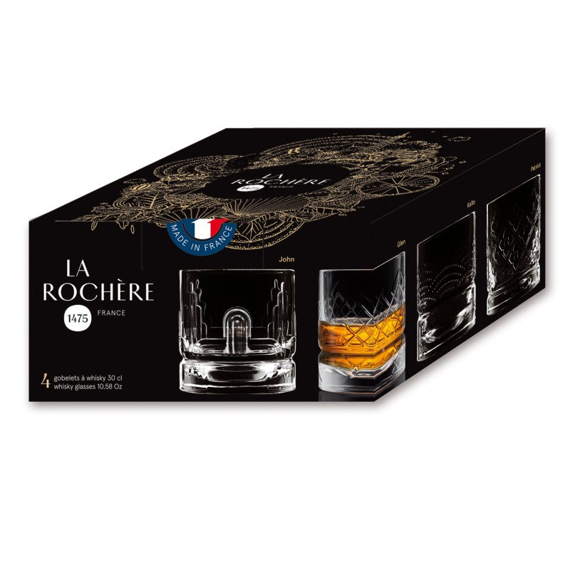 Set de 4 verres à Whisky Dandy