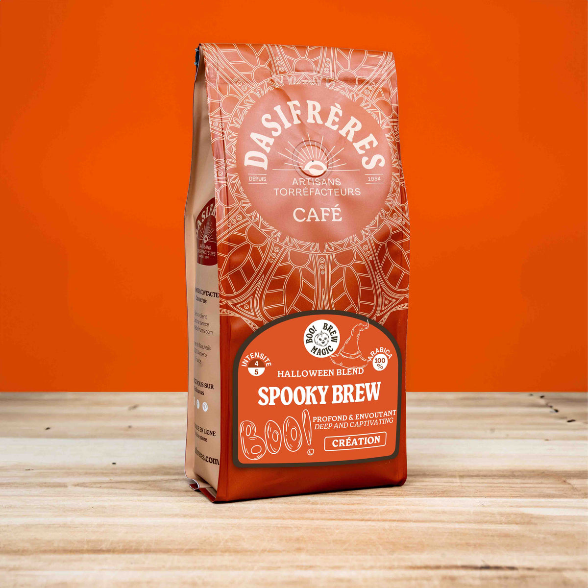 Café en grains Spooky Brew Halloween Dasi Frères
