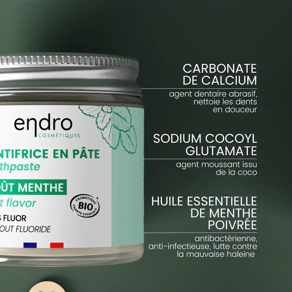 Dentifrice - Menthe - 100ml - Endro