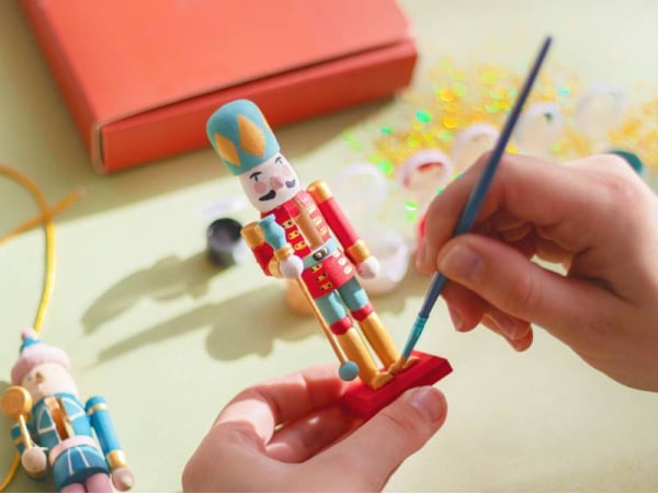 Mes casse-noisettes à peindre