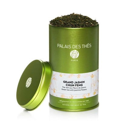 Grand Jasmin Chun Feng Thé vert parfumé - Floral palais des thés